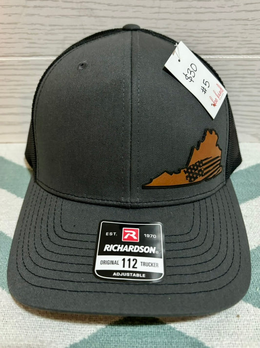 Virginia American Flag Hat